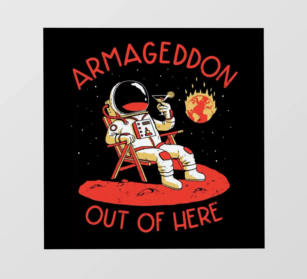 Armageddon Out Of Here telo in pvc da DinoMike