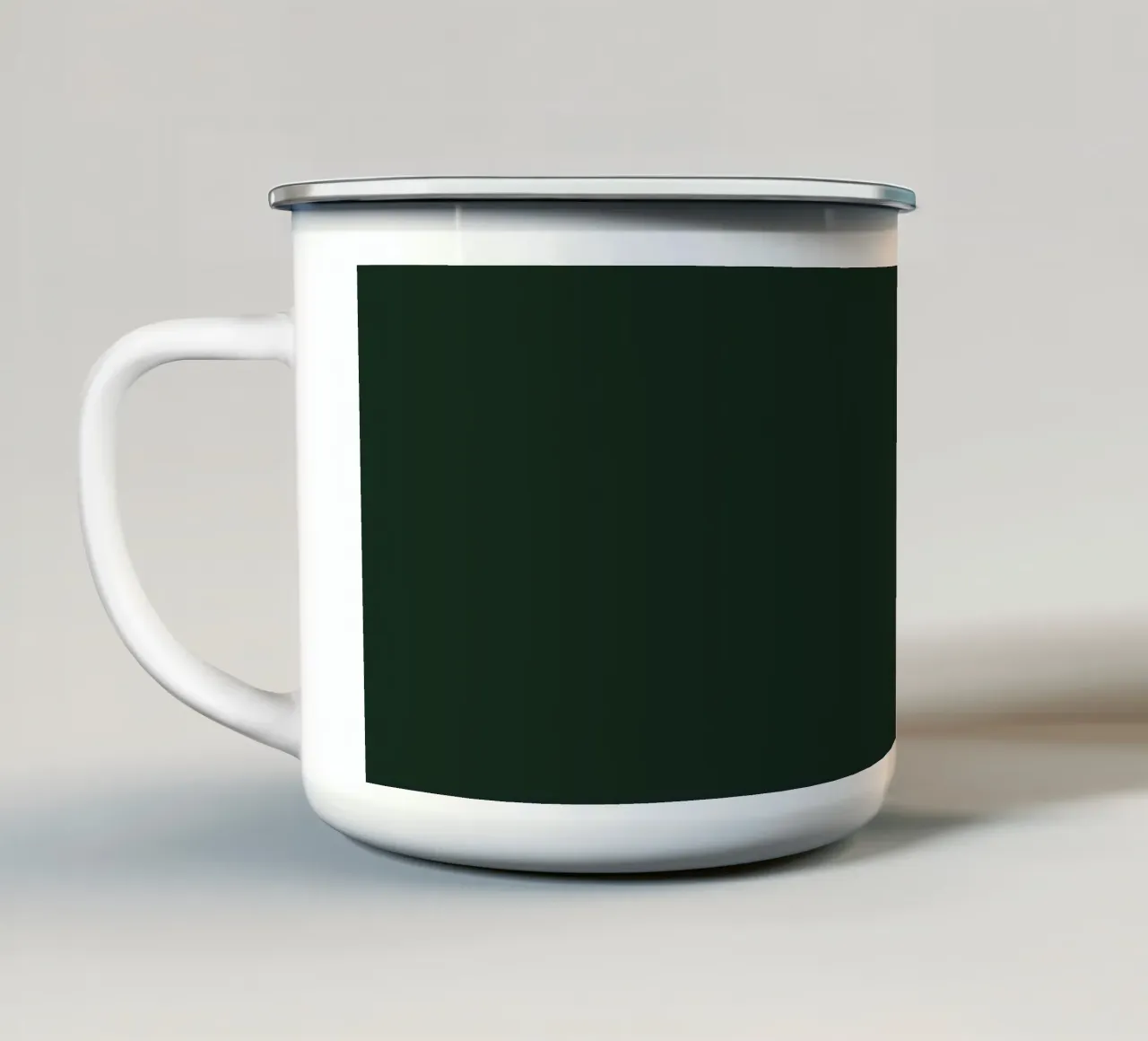 Keep going up. Always stay positive. tazza in smalto da positivepipo