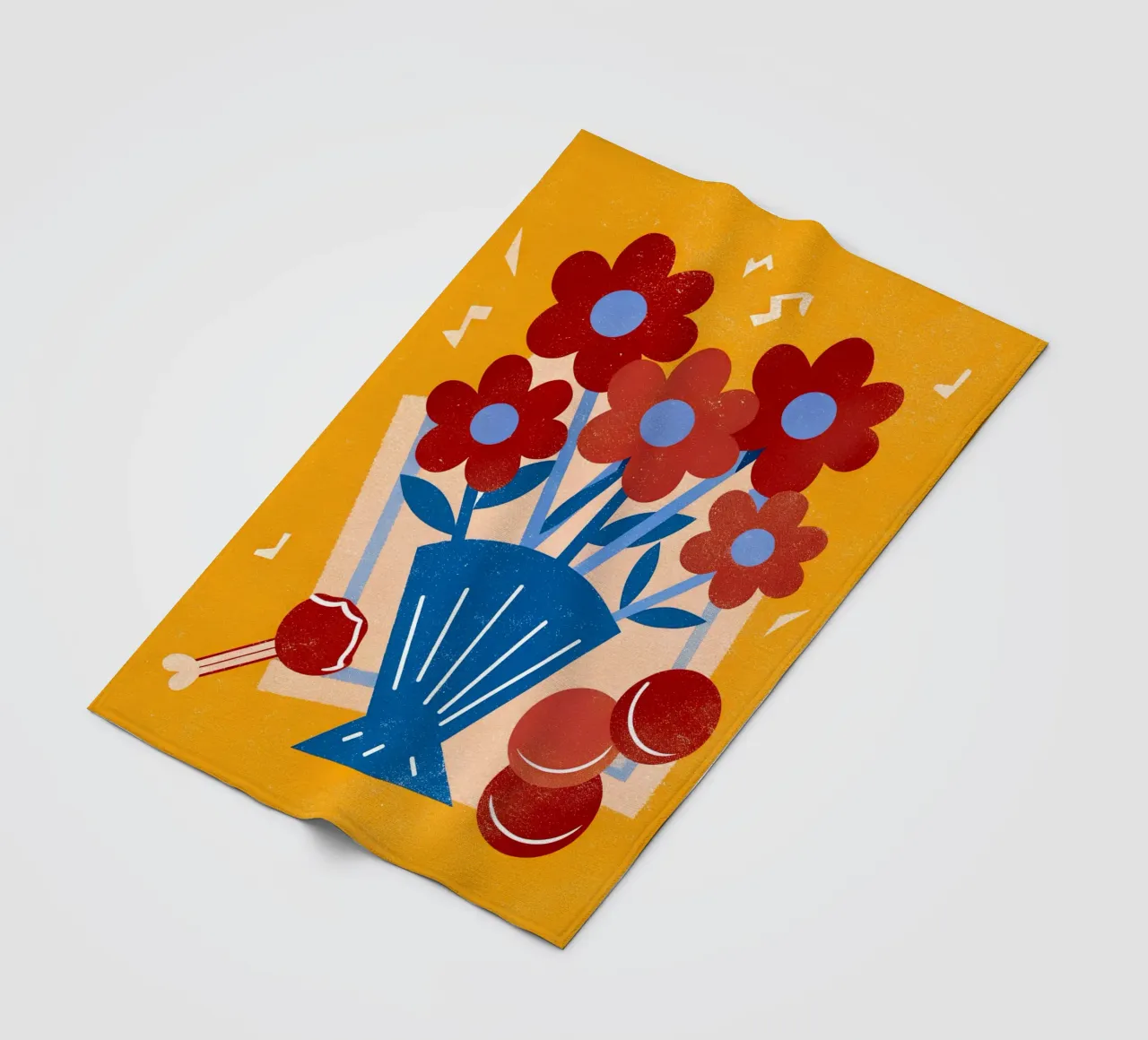 Bouquet di fiori coperta in pile da THE LATEST SHOP