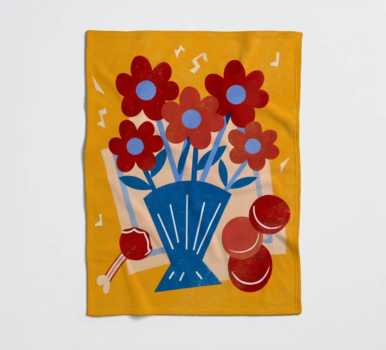 Bouquet di fiori coperta in pile da THE LATEST SHOP