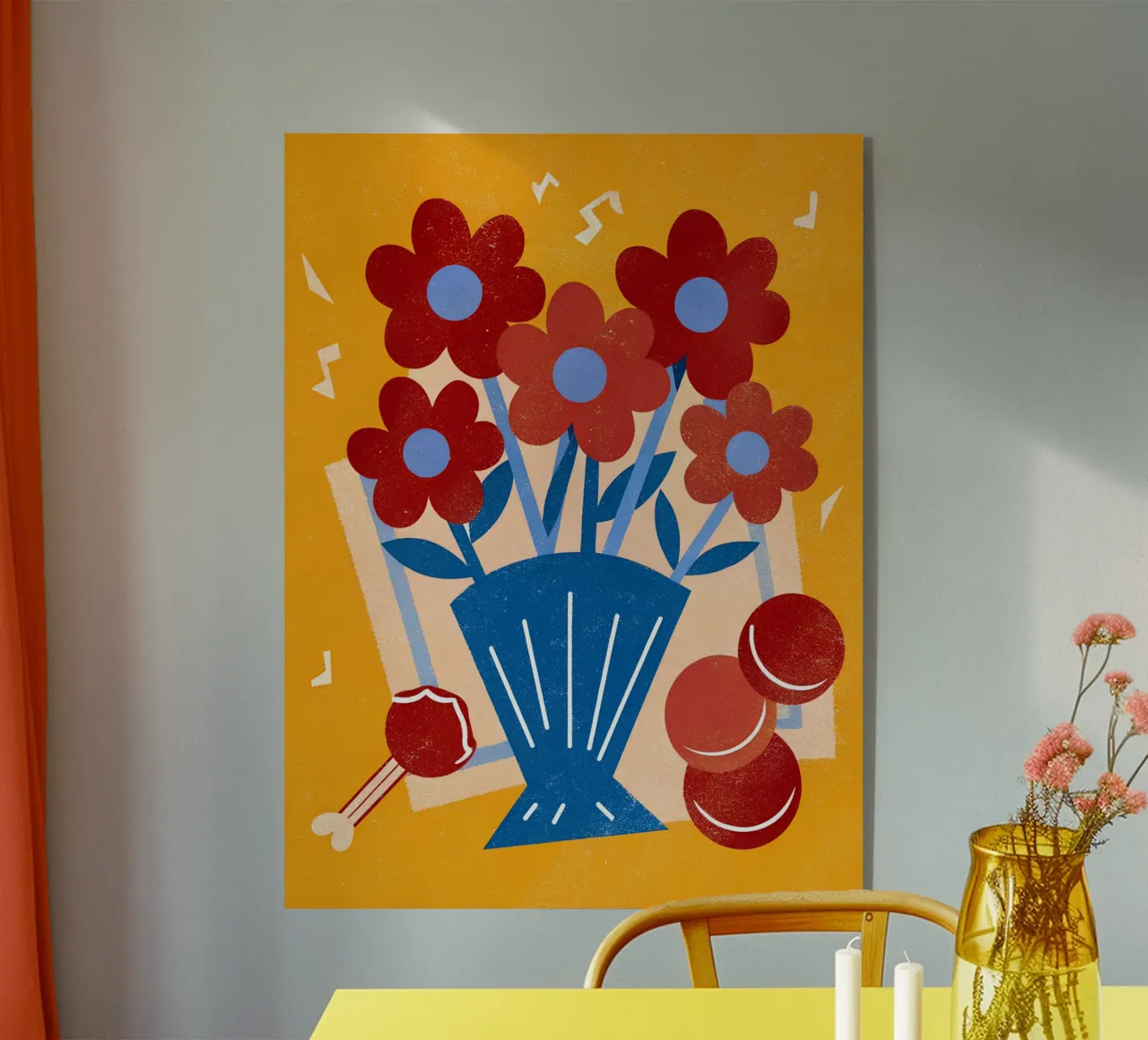 Ramo de flores metacrilato de THE LATEST SHOP