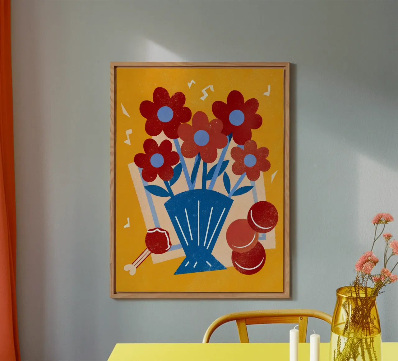 Bouquet di fiori alluminio dibond da THE LATEST SHOP