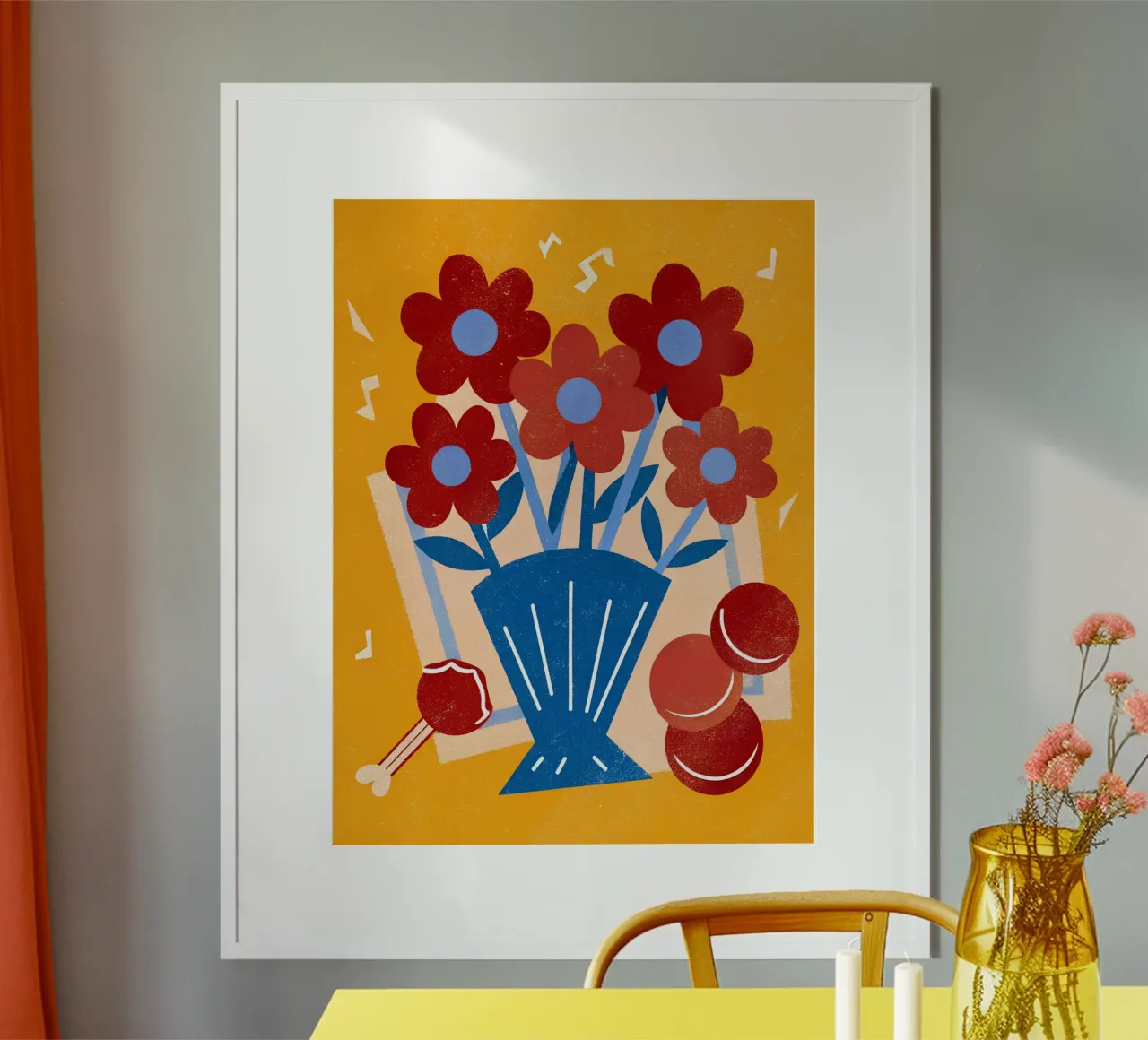 Bouquet di fiori carta hahnemühle da THE LATEST SHOP