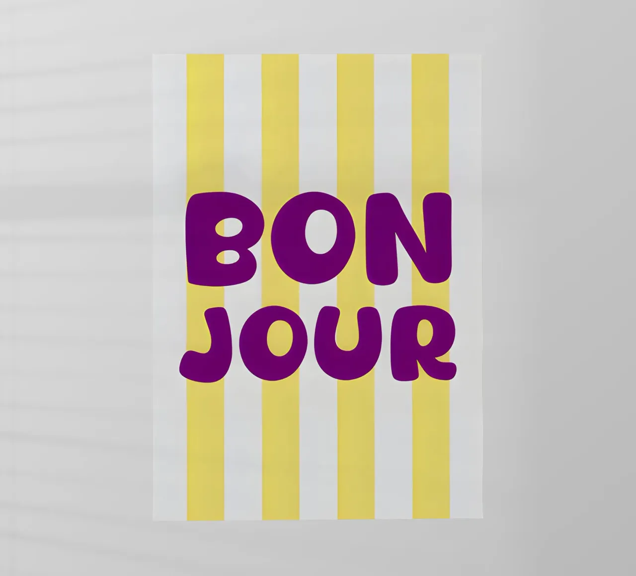 Bonjour pellicola backlit da Attaboy Dsgn
