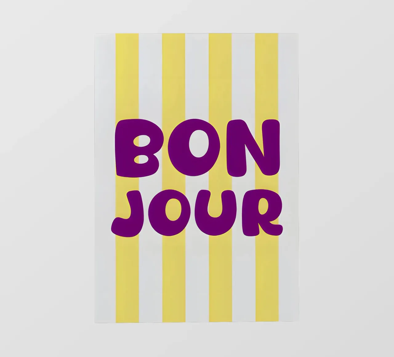Bonjour pellicola backlit da Attaboy Dsgn