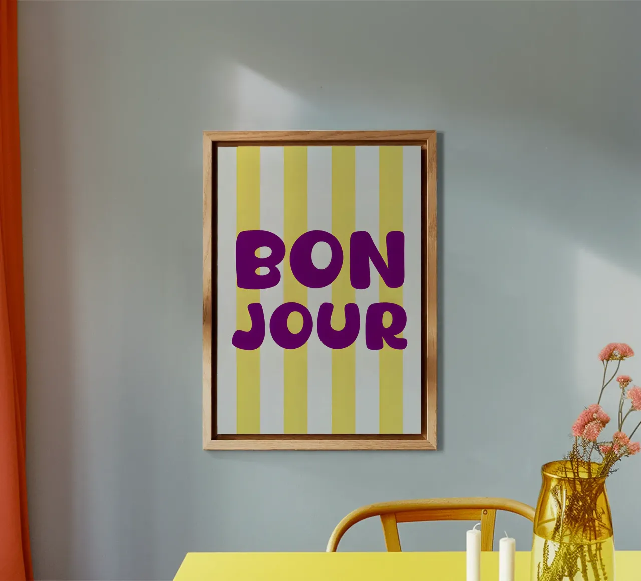 Bonjour alluminio dibond da Attaboy Dsgn