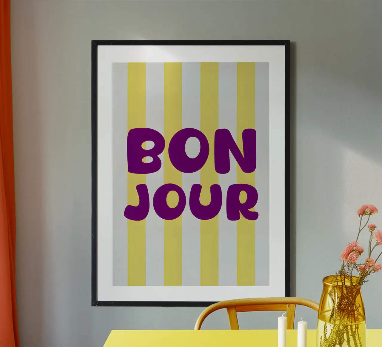 Bonjour carta hahnemühle da Attaboy Dsgn