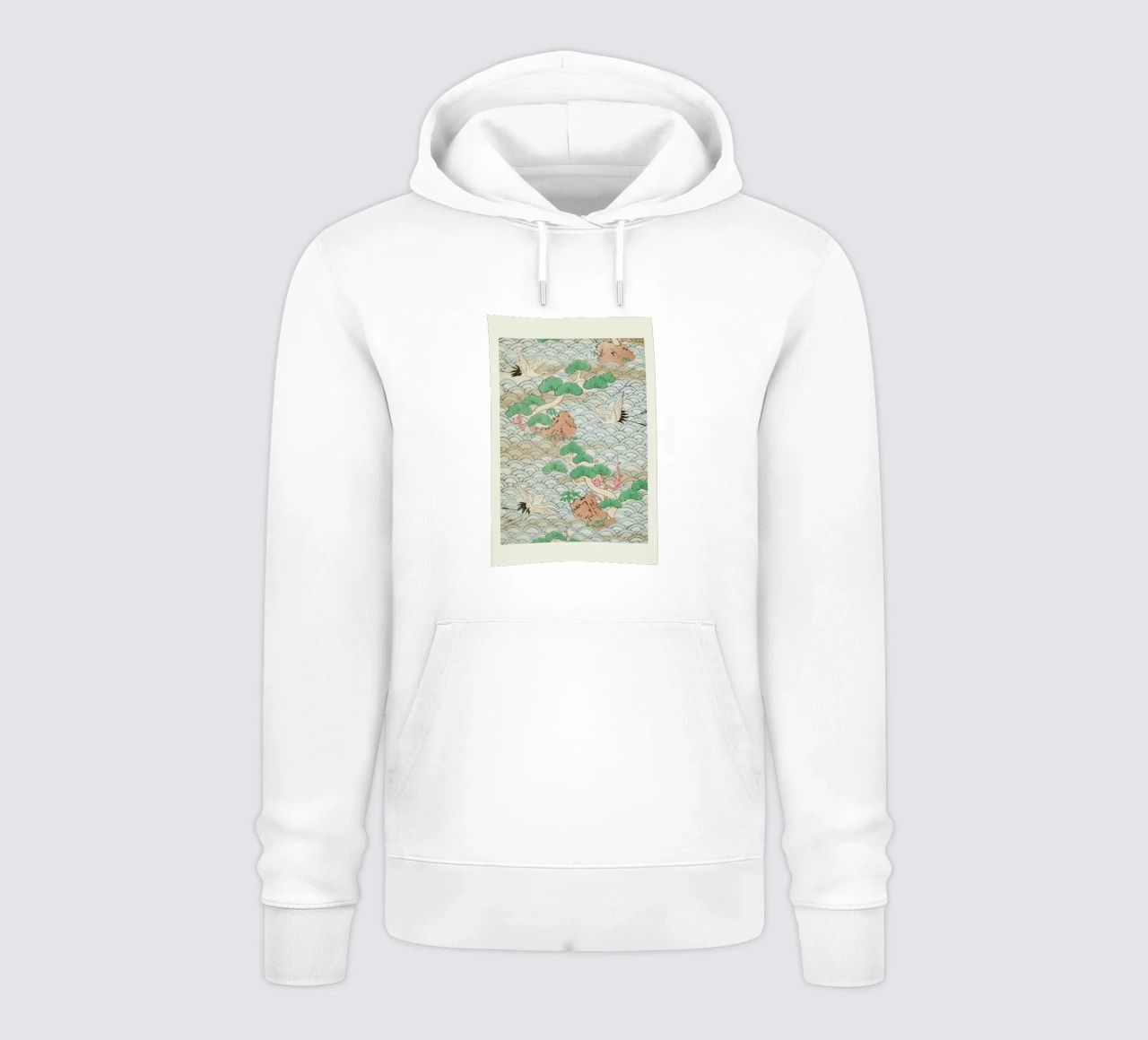 Shin-Bijutsukai - Flight Over Mountains sudadera con capucha de Vintage by JUNIQE