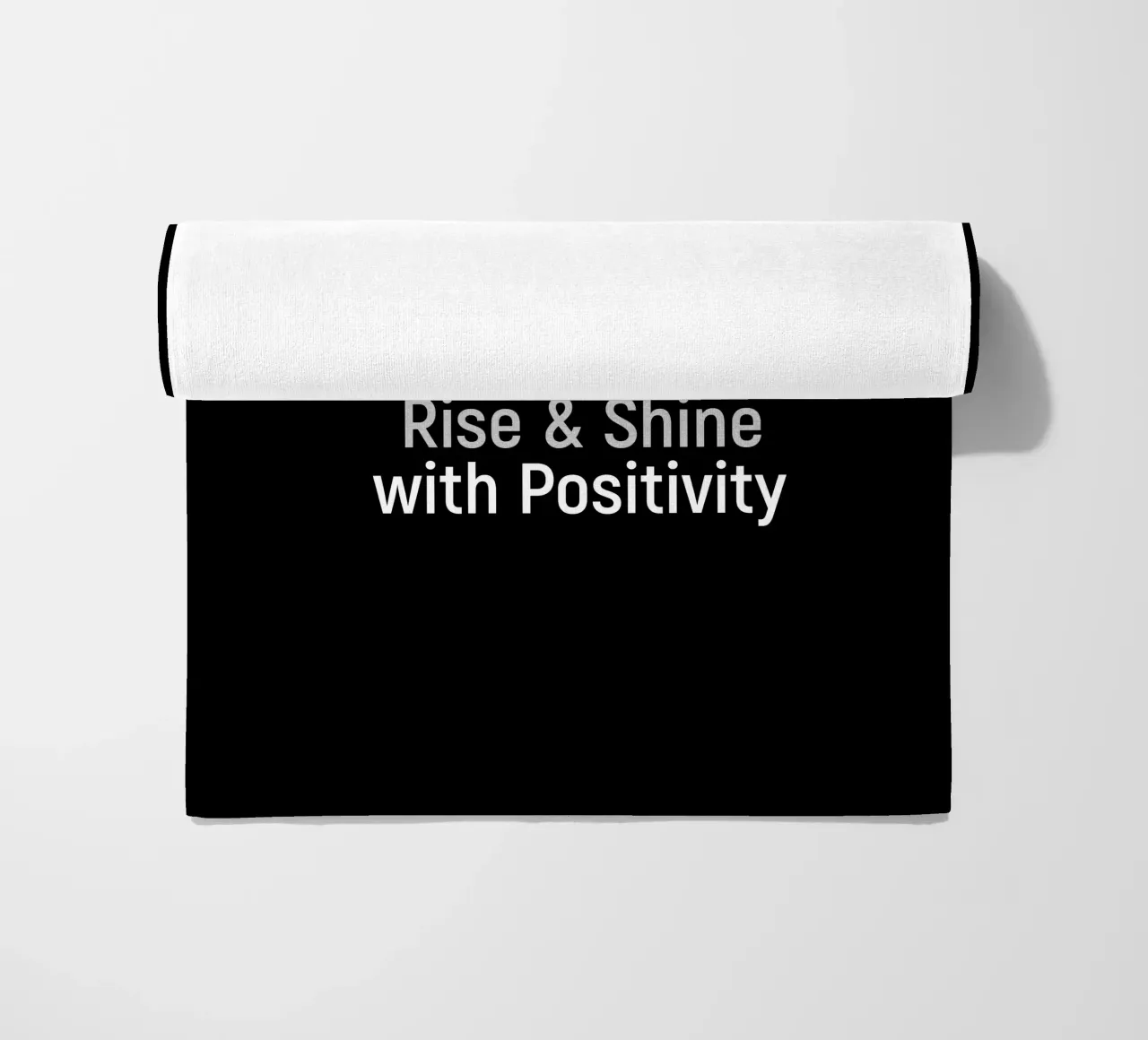 Always rise and shine with positivity telo mare da positivepipo