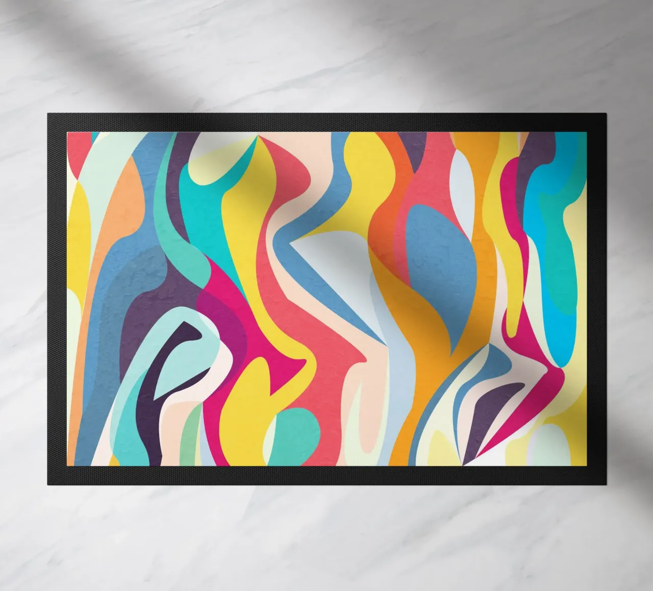 Abstract Dream 07 doormat by lovely lines