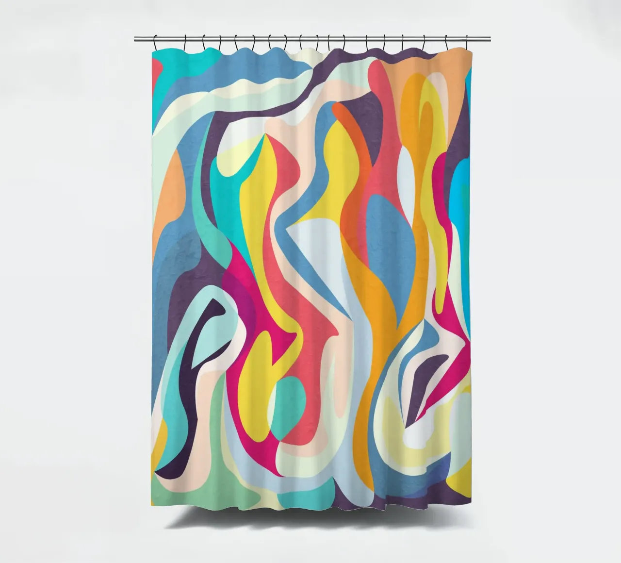 Abstracte droom 07 douchegordijn van lovely lines