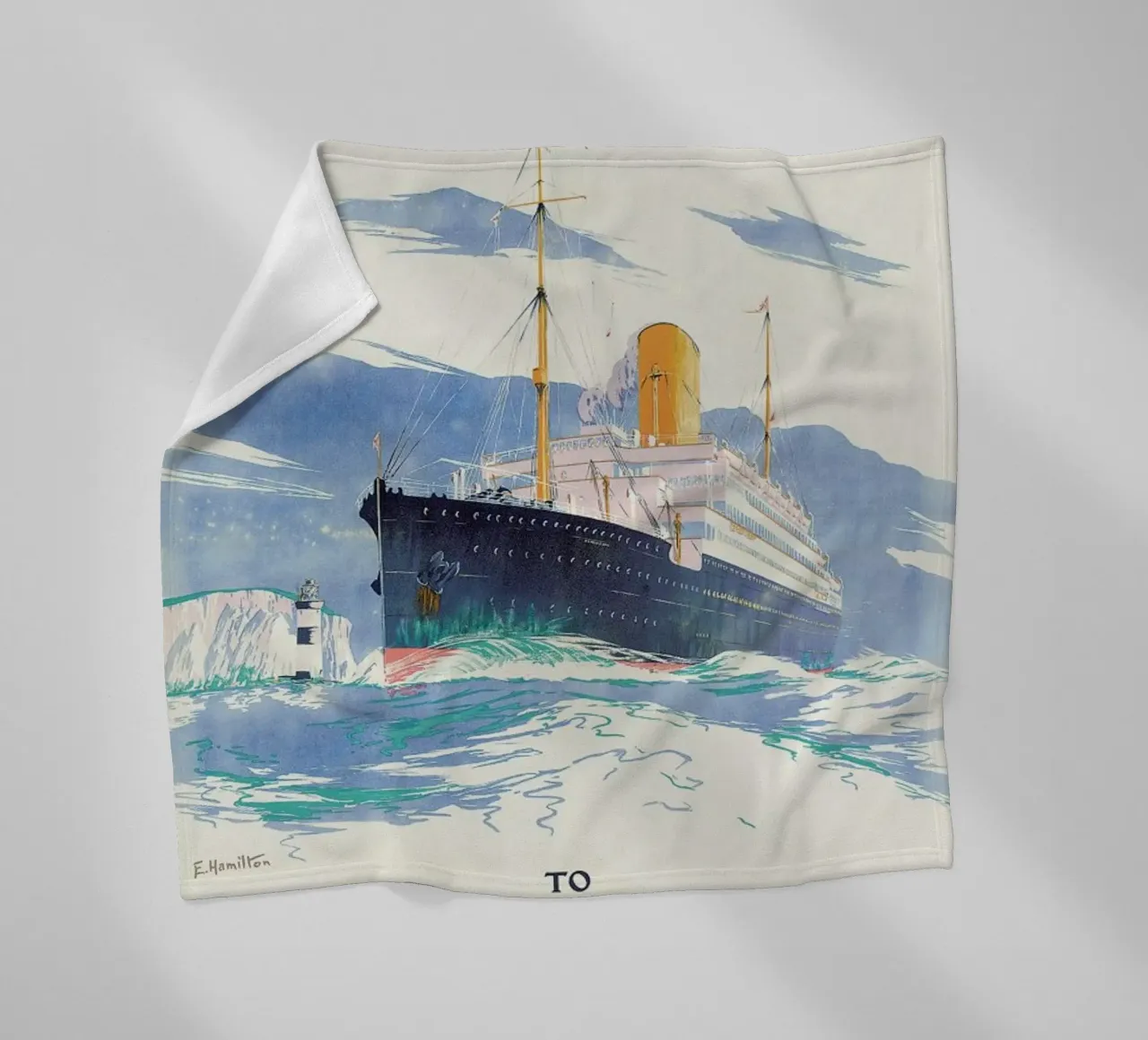 Hamilton - The Royal Mail Line to South America. coperta in pile da ARTOTHEK