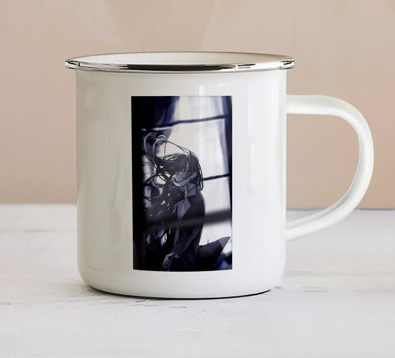 Ado - Mirage enamel mug by ManondeShop