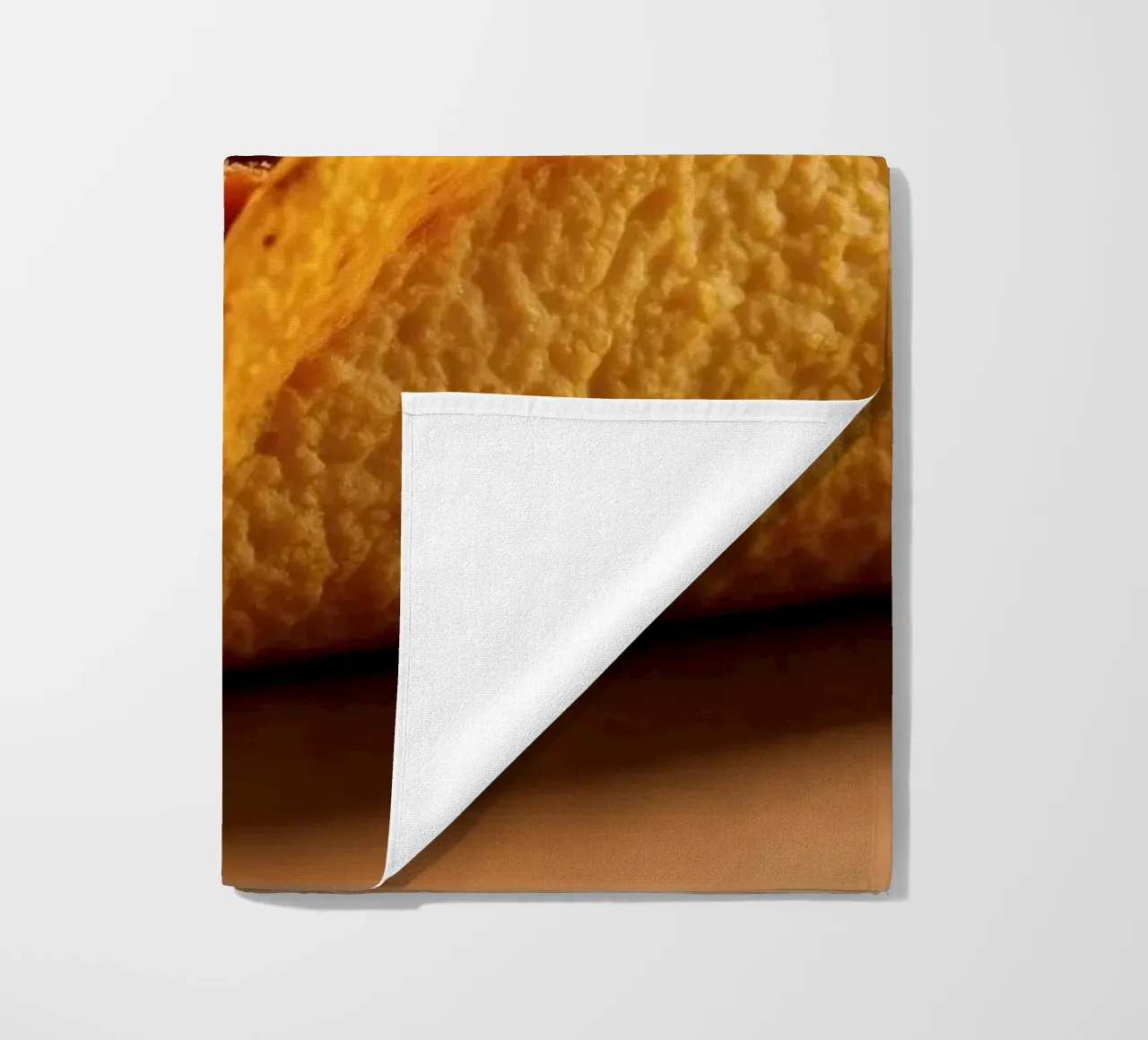 Deliziosi taco ripieni di fagioli conditi e di telo mare da DesignDoodle