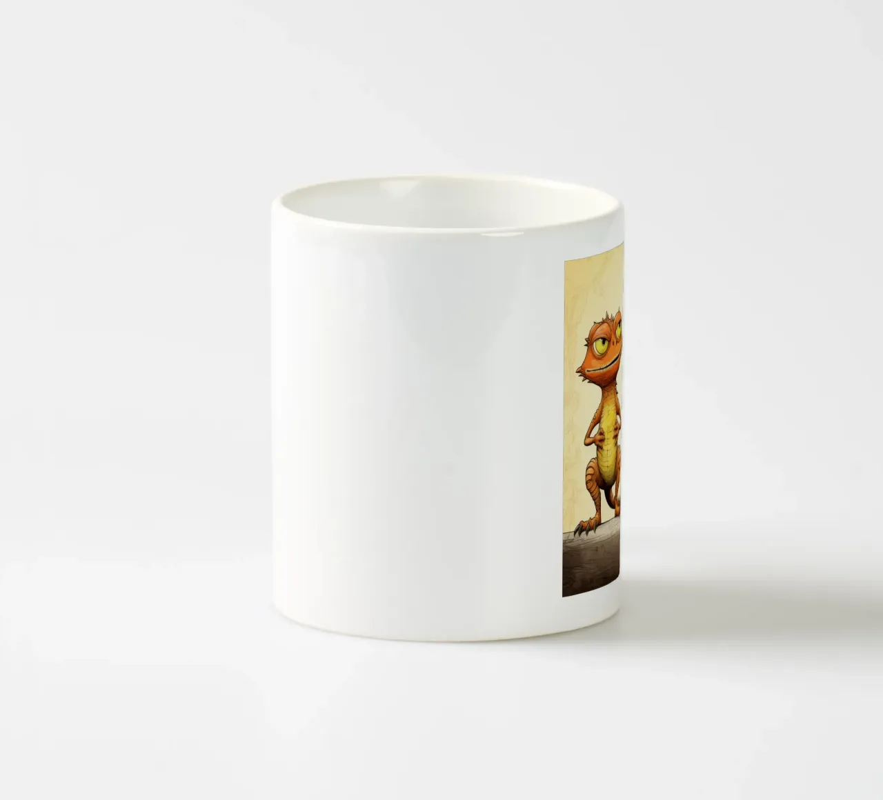 La banda delle lucertole retrò tazza in ceramica da Funny Animals