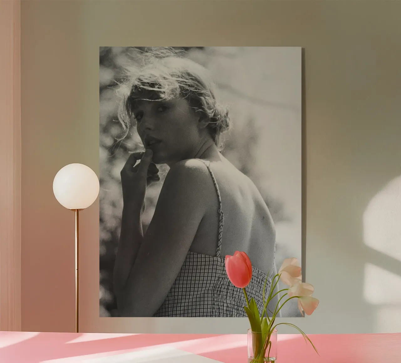 Bw Girl Swift Aarons plexiglas de AARON