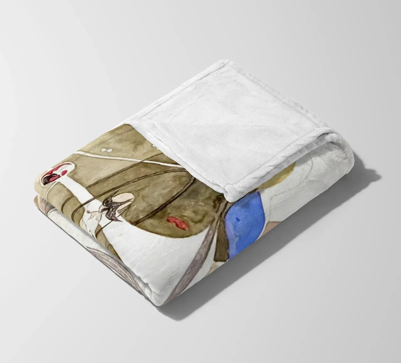 Tree of Knowledge No. 2 by Hilma af Klint fleece blanket by Venus Art