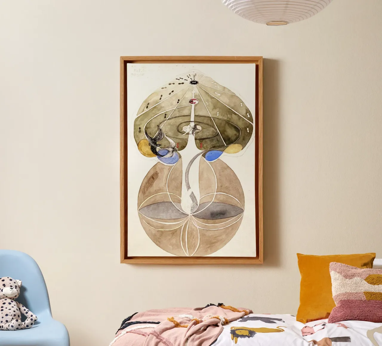 Tree of Knowledge No. 2 by Hilma af Klint canvas by Venus Art