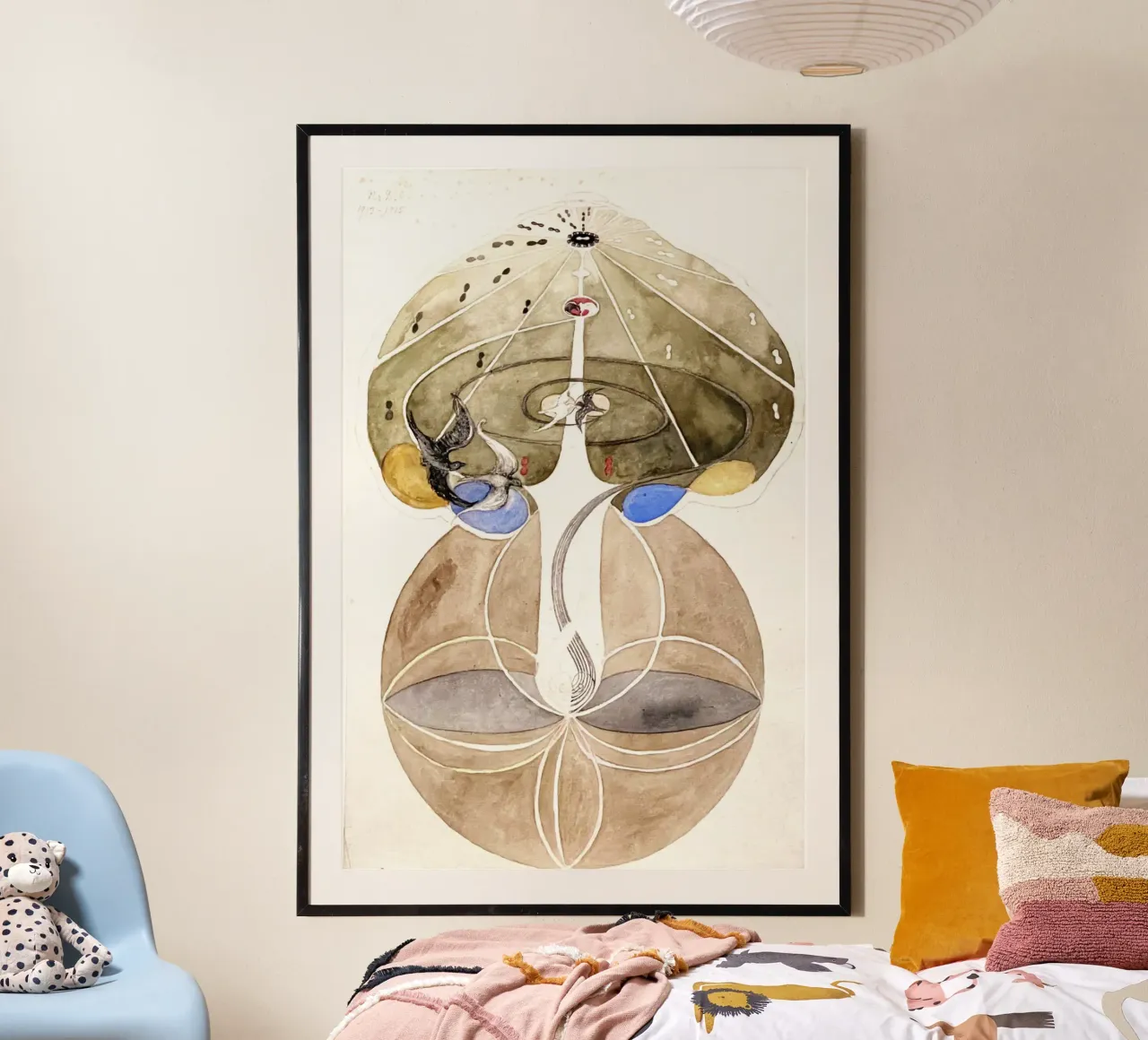 Tree of Knowledge No. 2 by Hilma af Klint hahnemühle by Venus Art