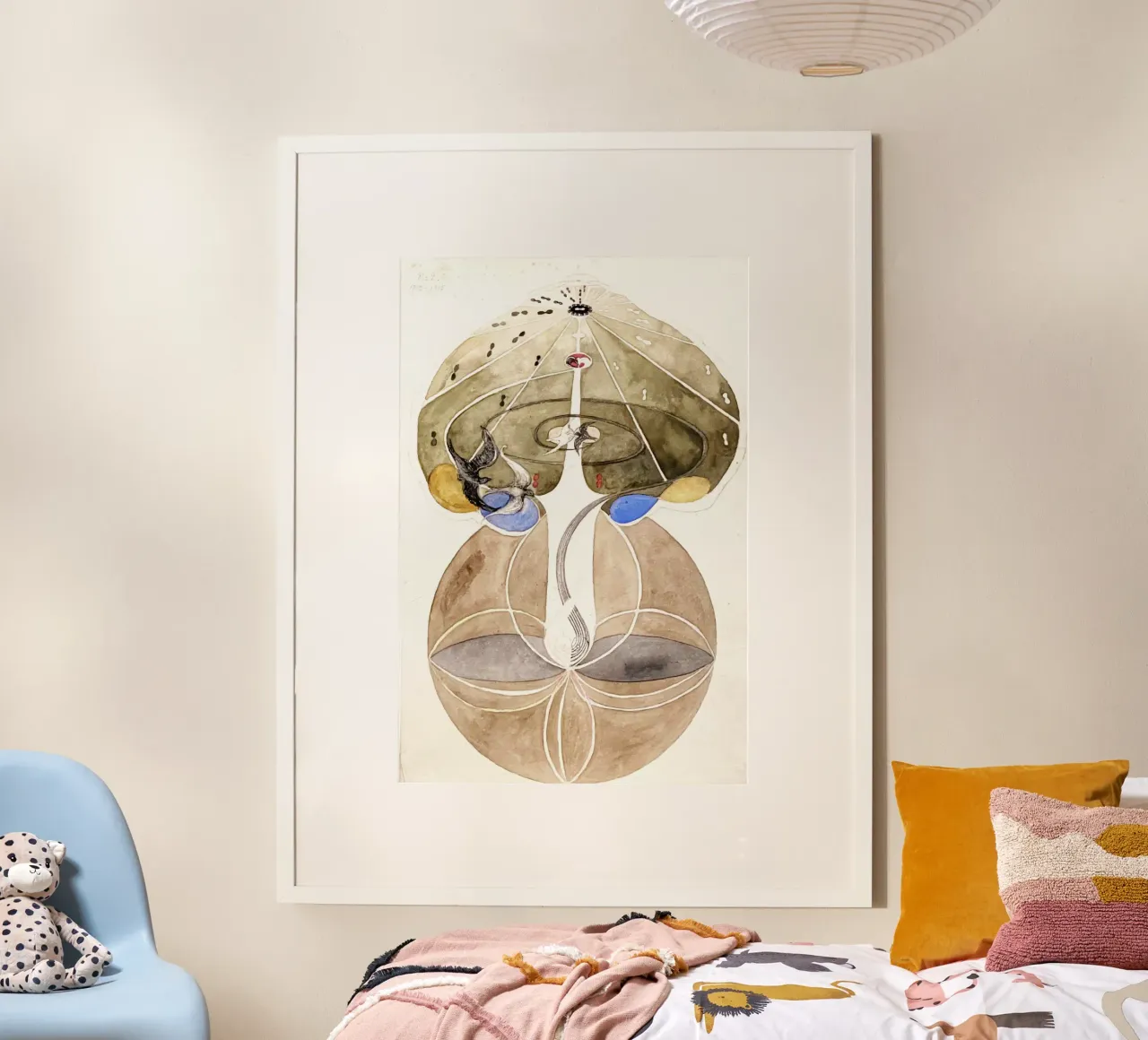 Tree of Knowledge No. 2 by Hilma af Klint hahnemühle by Venus Art