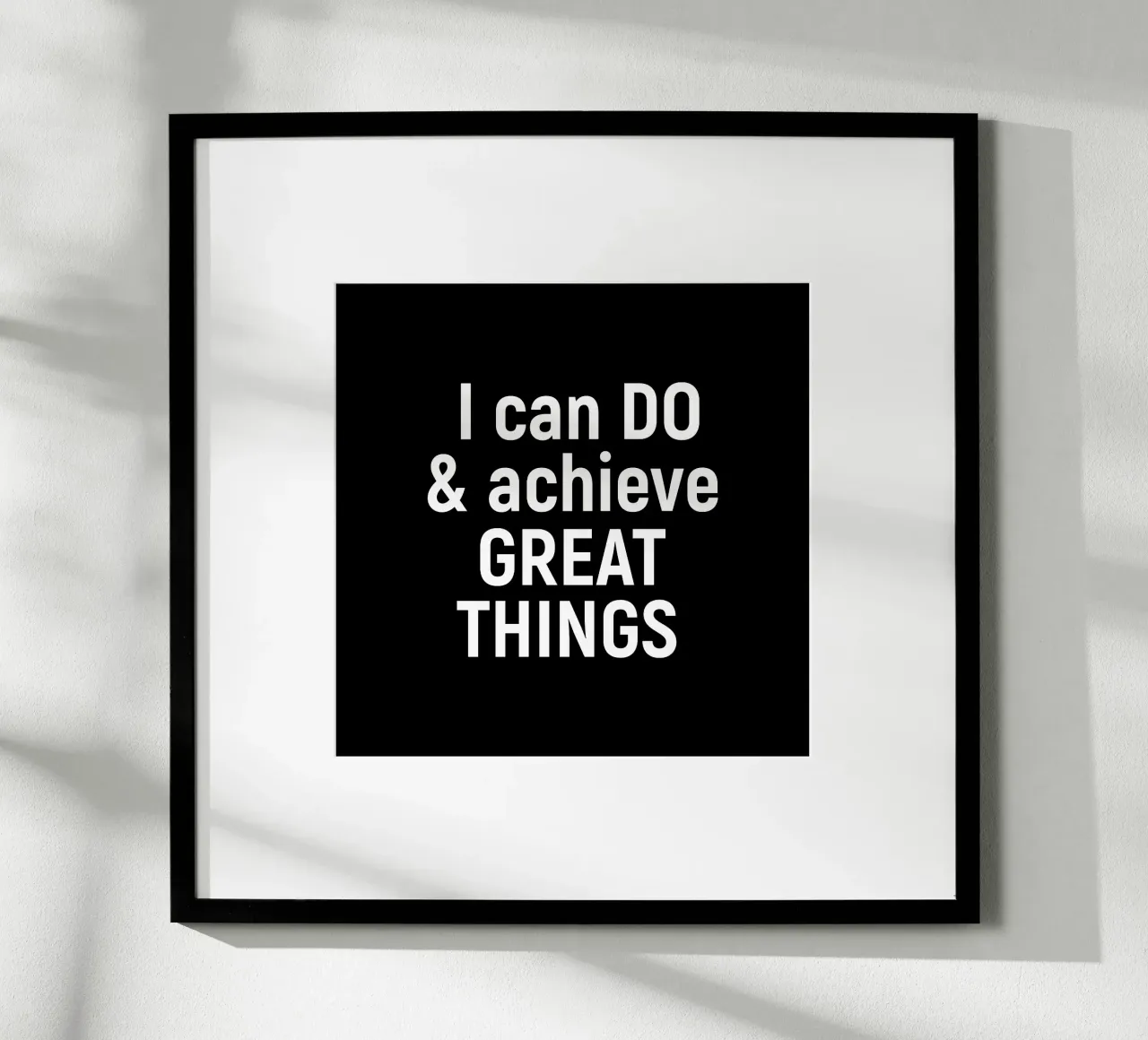 I can do and achieve great things carta hahnemühle da positivepipo