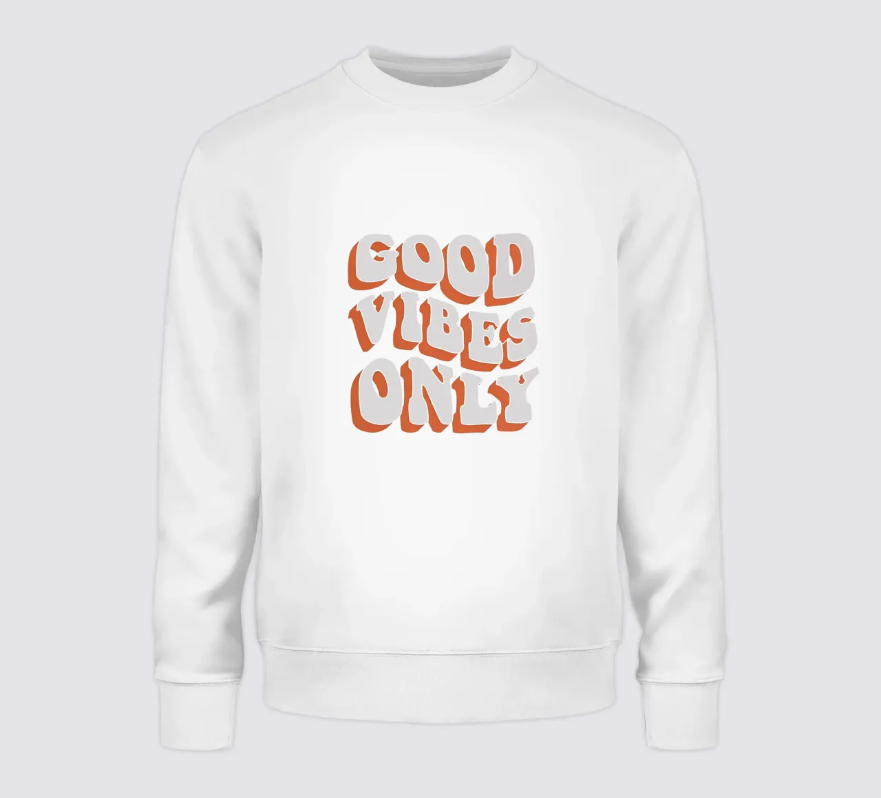 Good Vibes Only felpa da Attaboy Dsgn
