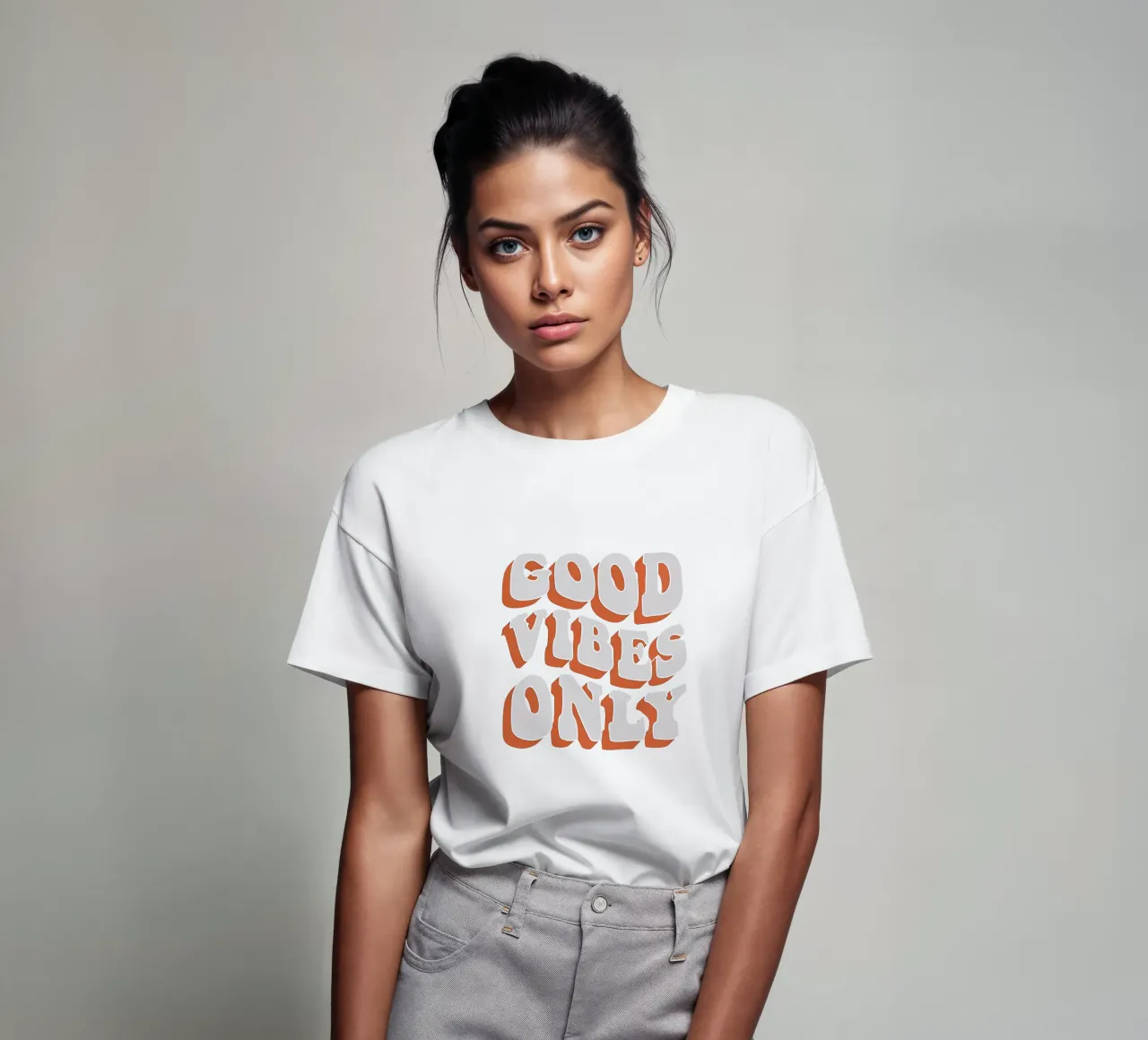 Good Vibes Only t-shirt da Attaboy Dsgn