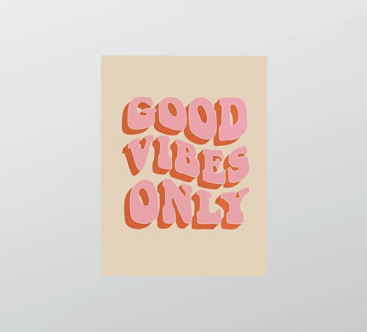 Good Vibes Only adesivo da Attaboy Dsgn