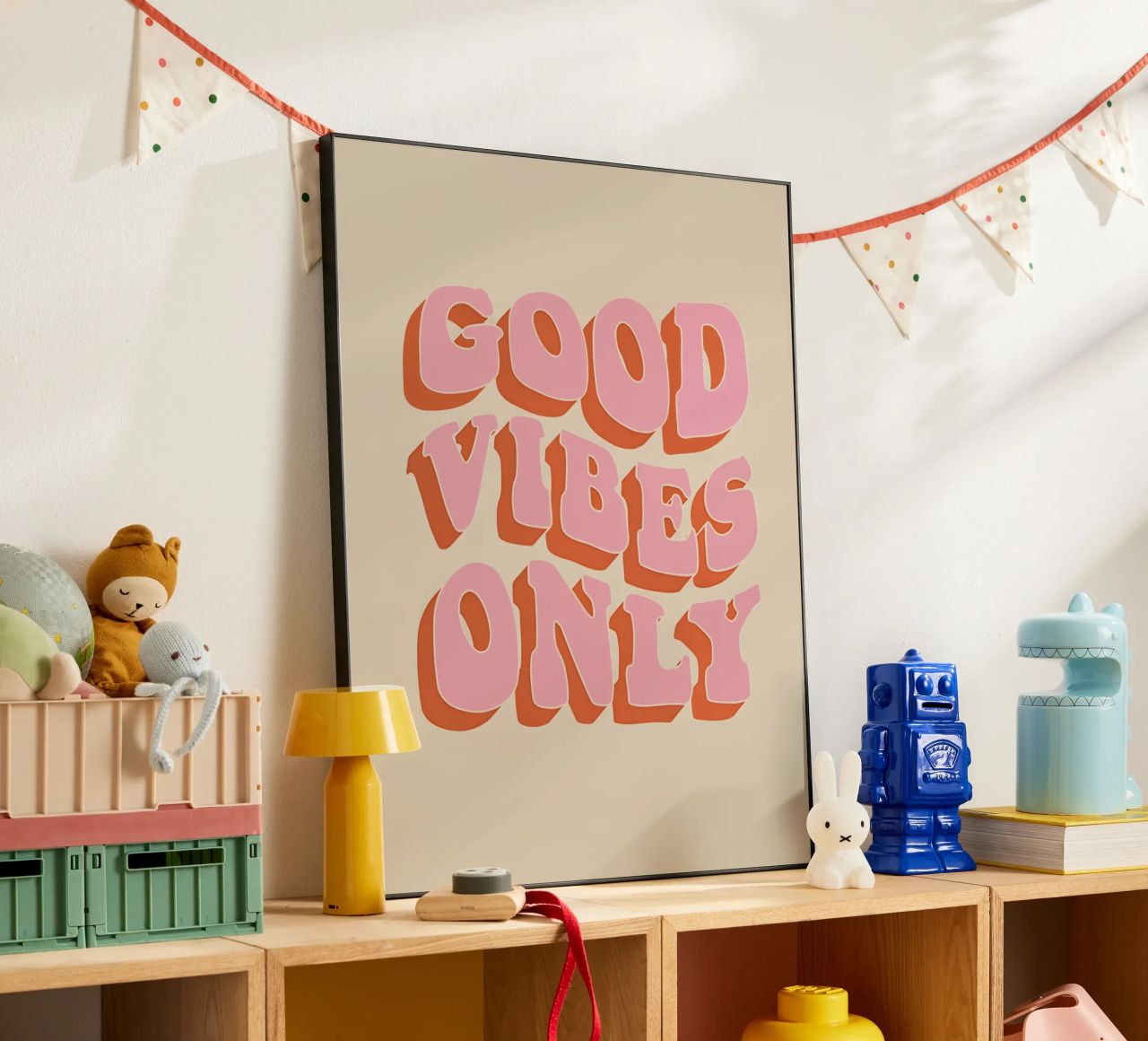 Good Vibes Only alluminio dibond da Attaboy Dsgn