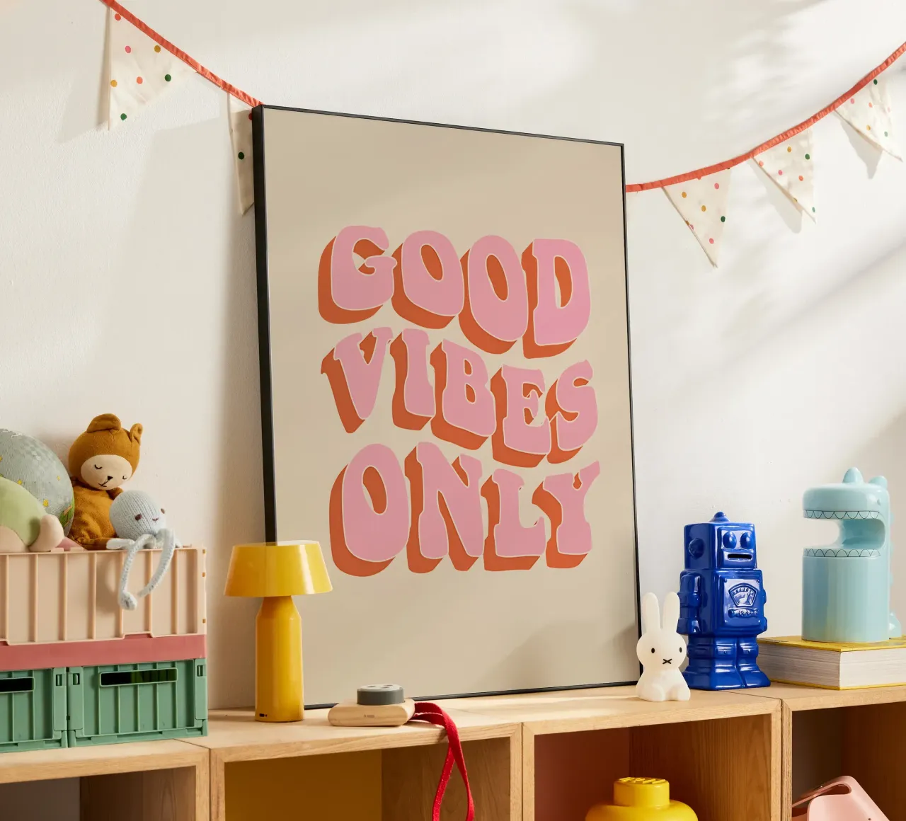 Good Vibes Only alluminio dibond da Attaboy Dsgn