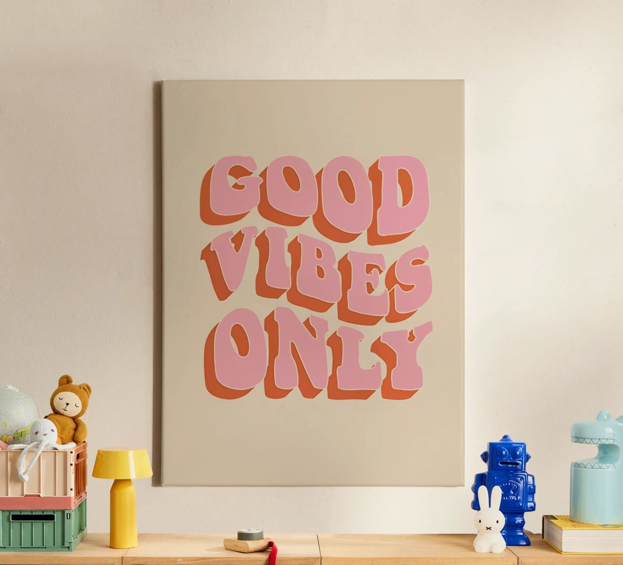 Good Vibes Only tela da Attaboy Dsgn