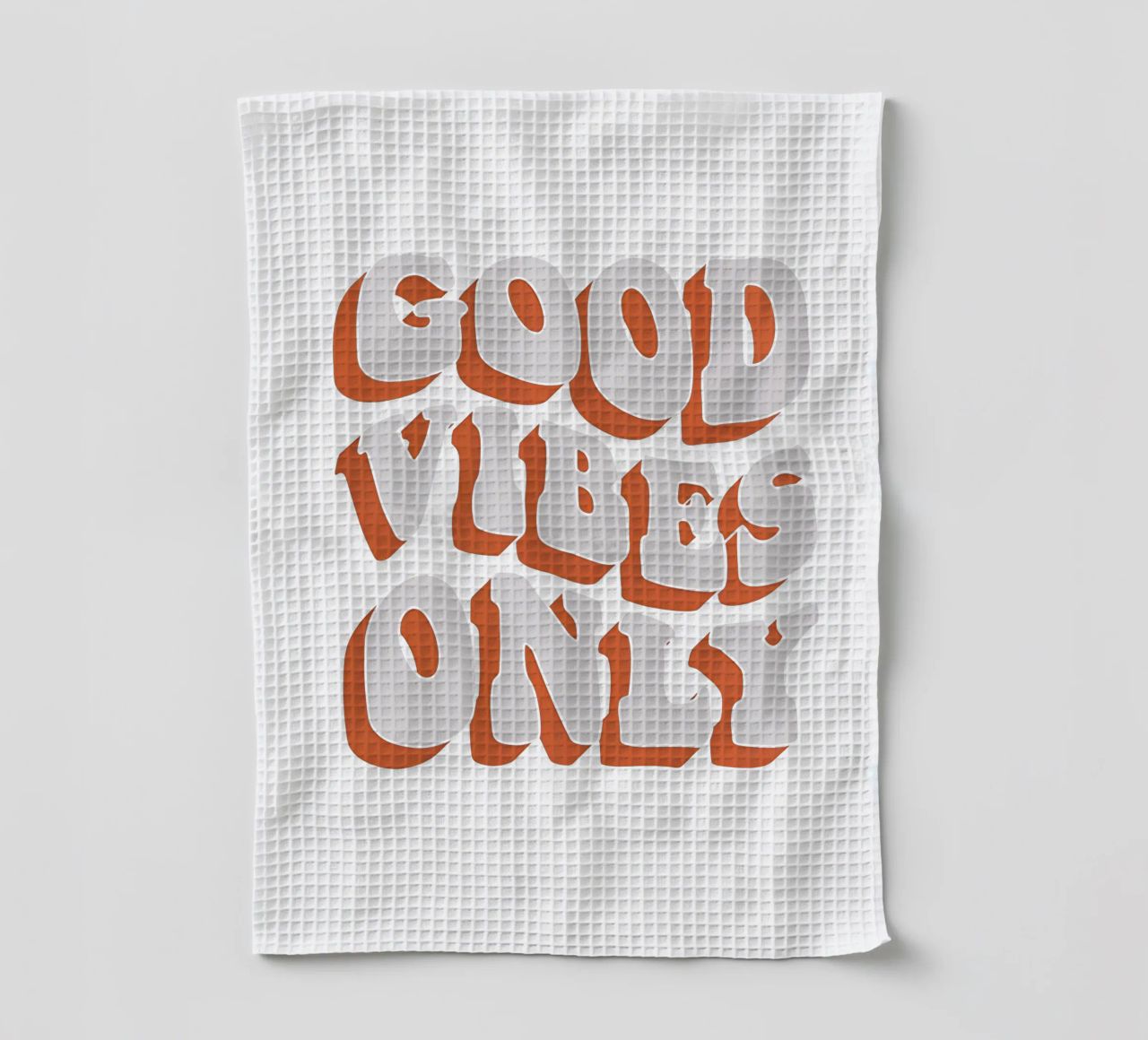 Good Vibes Only canovaccio da cucina da Attaboy Dsgn