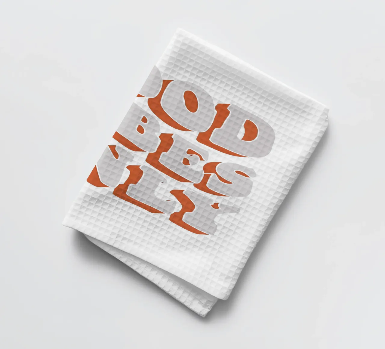 Good Vibes Only canovaccio da cucina da Attaboy Dsgn