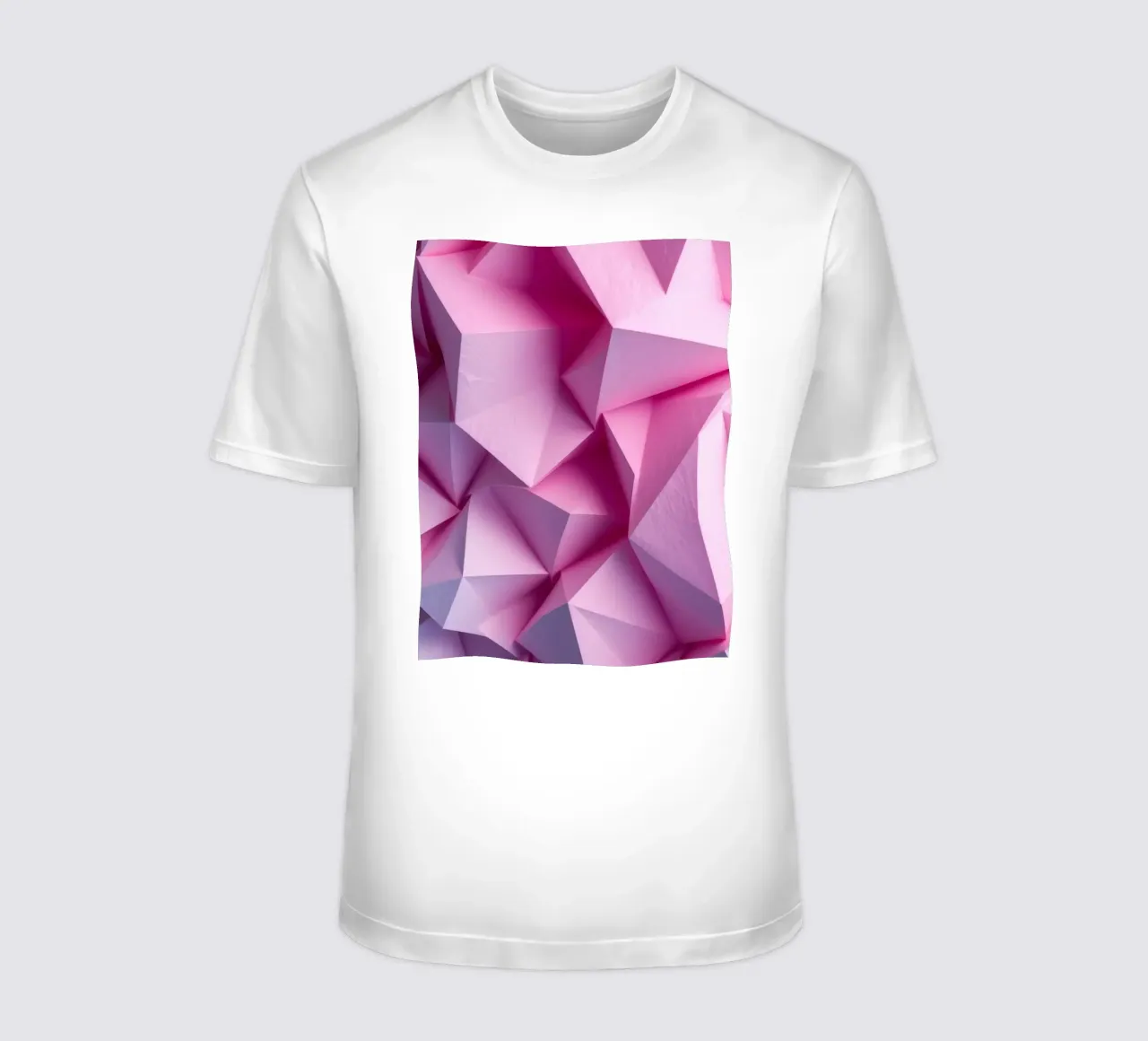 Le colorate forme geometriche 3D creano un intrigante astratto. t-shirt da DesignDoodle