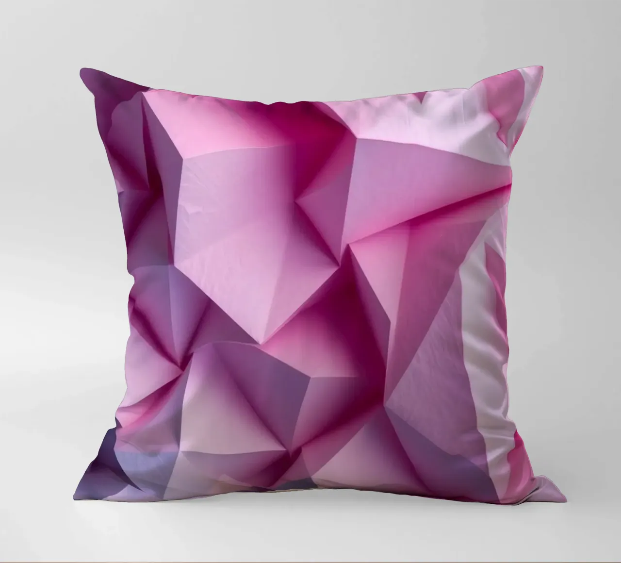 Le colorate forme geometriche 3D creano un intrigante astratto. cuscino da DesignDoodle
