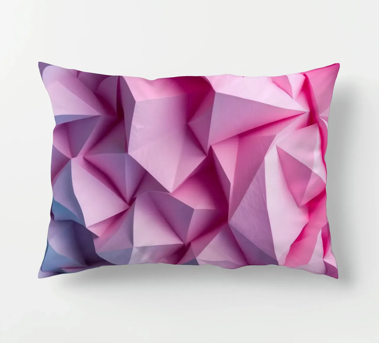 Le colorate forme geometriche 3D creano un intrigante astratto. cuscino da DesignDoodle