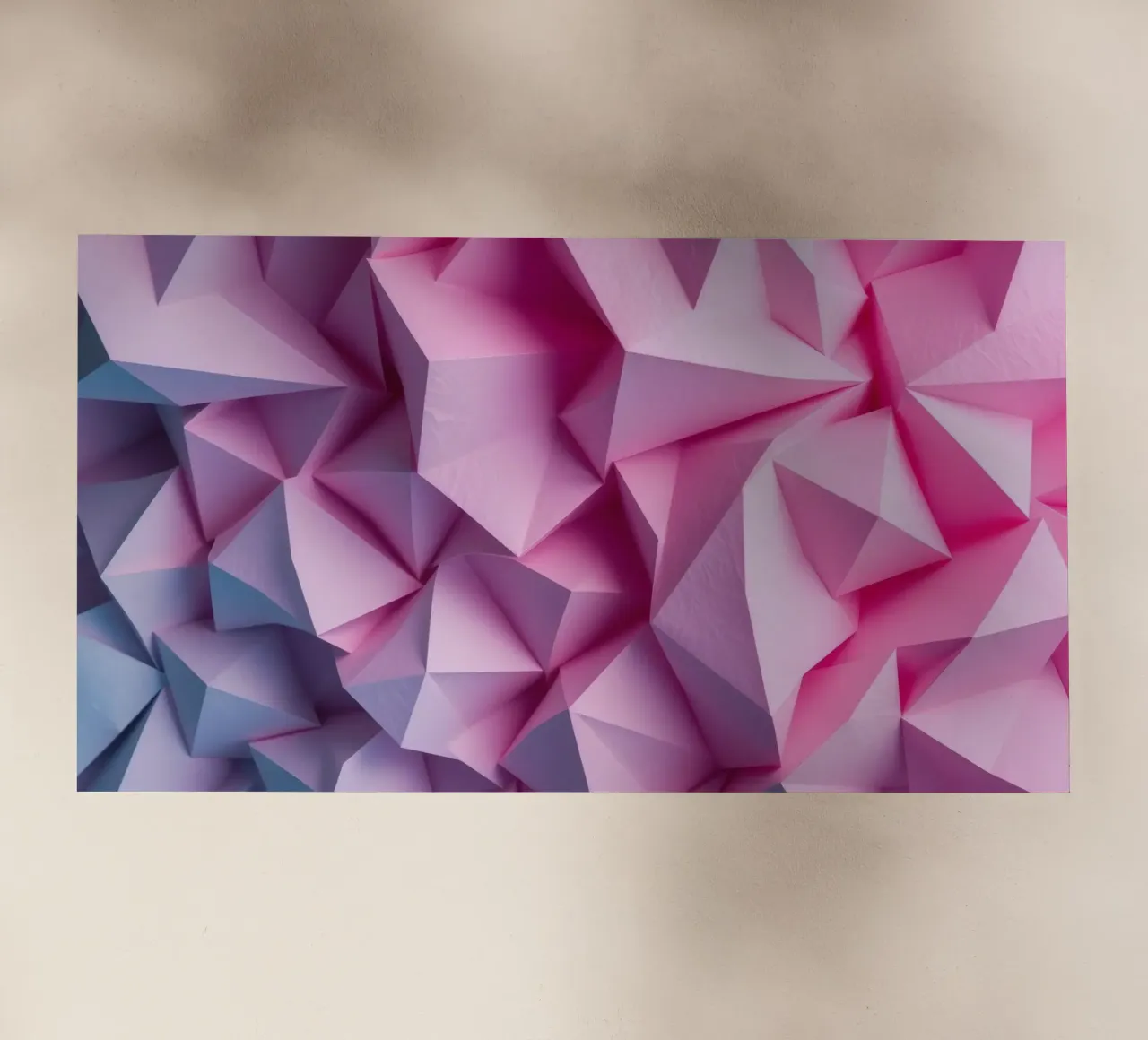 Le colorate forme geometriche 3D creano un intrigante astratto. pellicola backlit da DesignDoodle