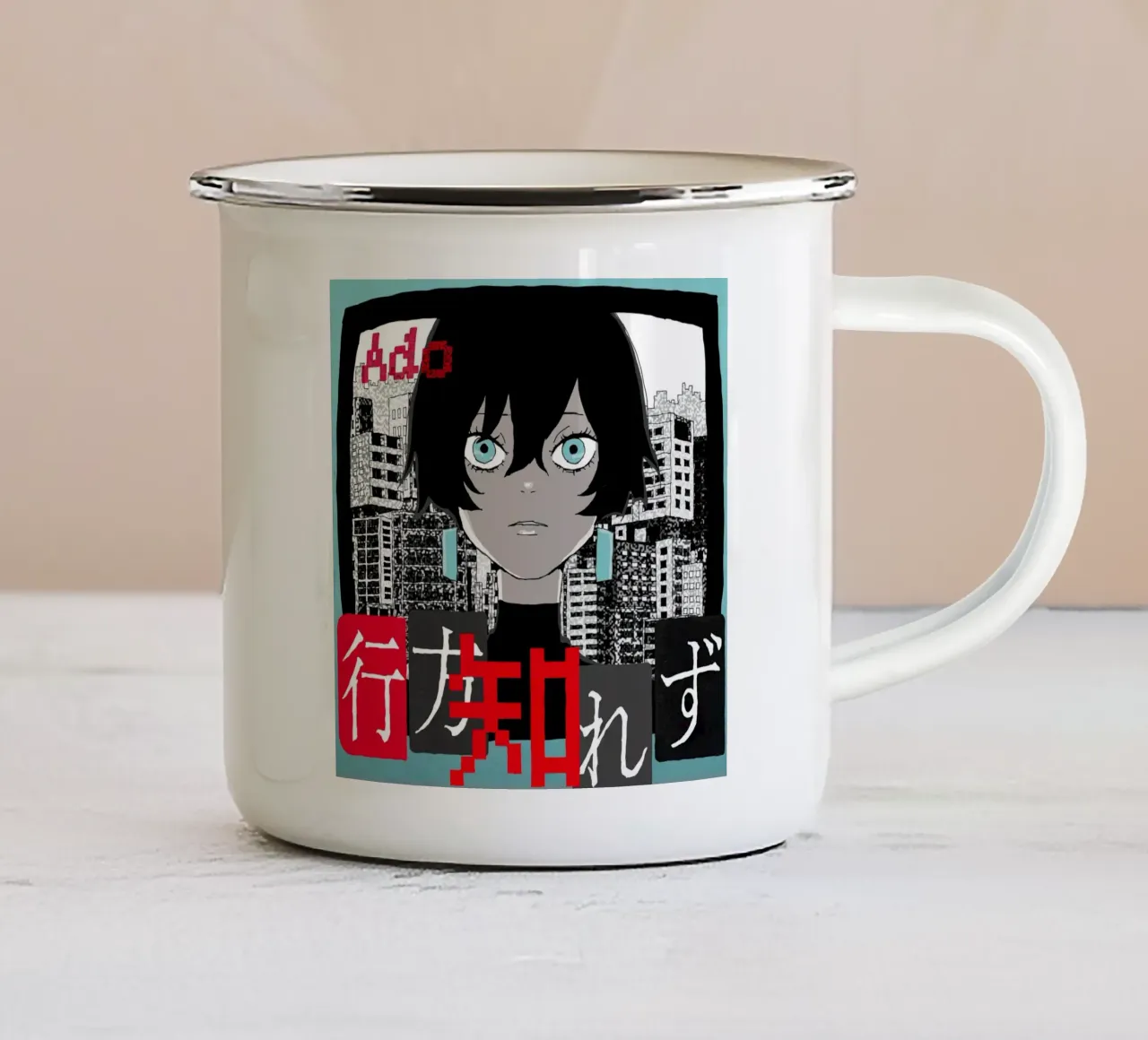 Ado - Scomparso tazza in smalto da ManondeShop