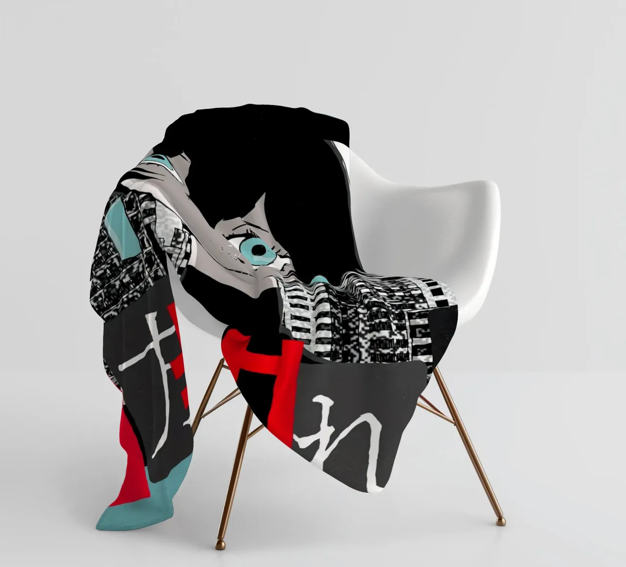 Ado - Scomparso coperta in pile da ManondeShop