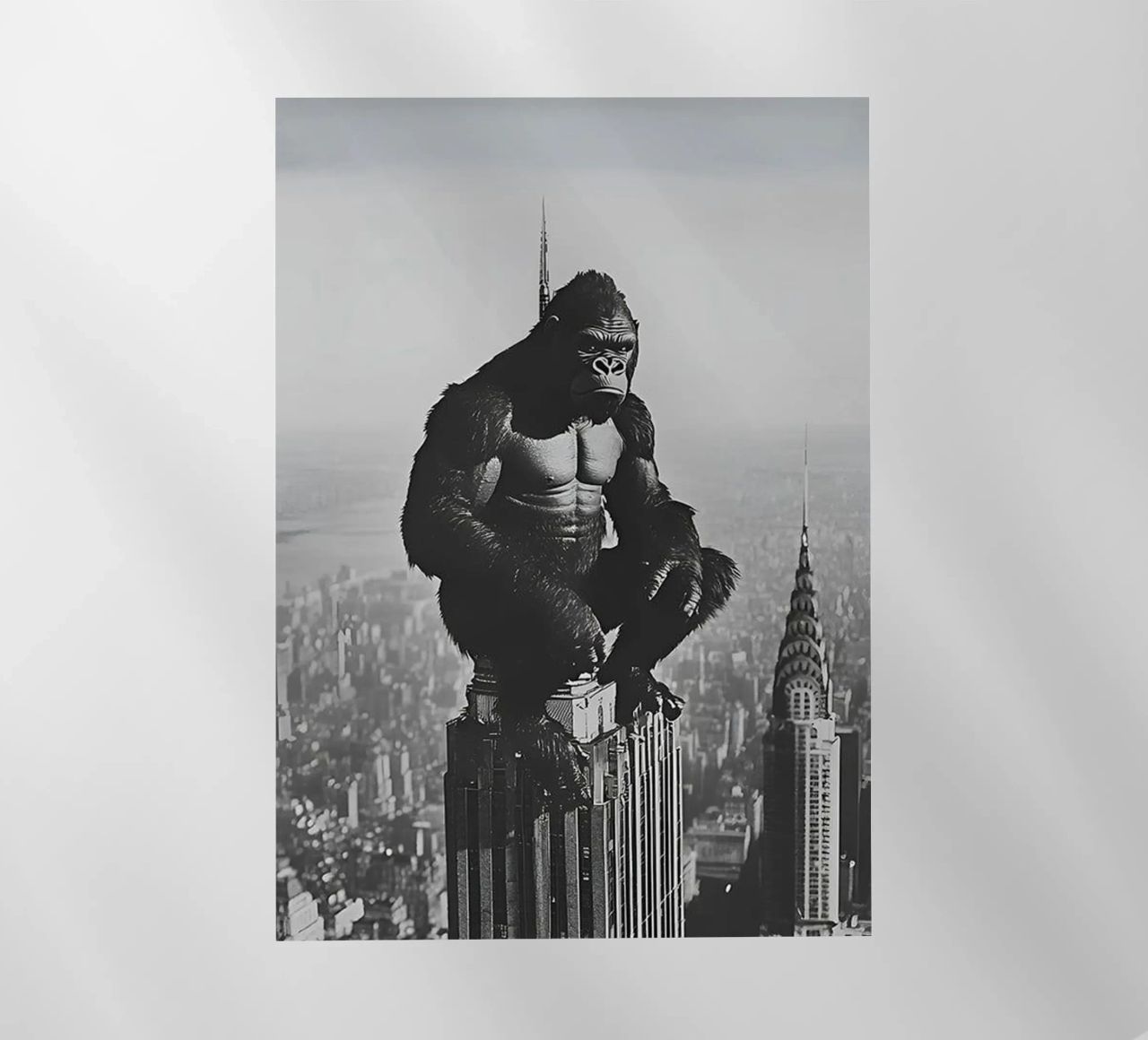 King Kong nella Torre pellicola backlit da christal shop