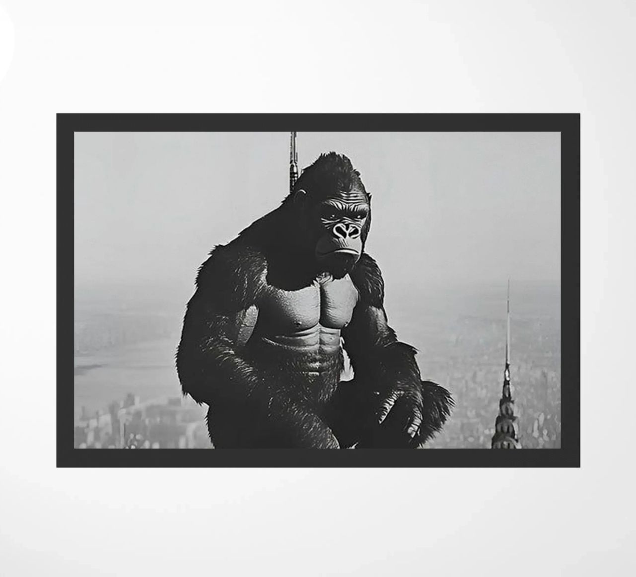 King Kong nella Torre zerbino da christal shop