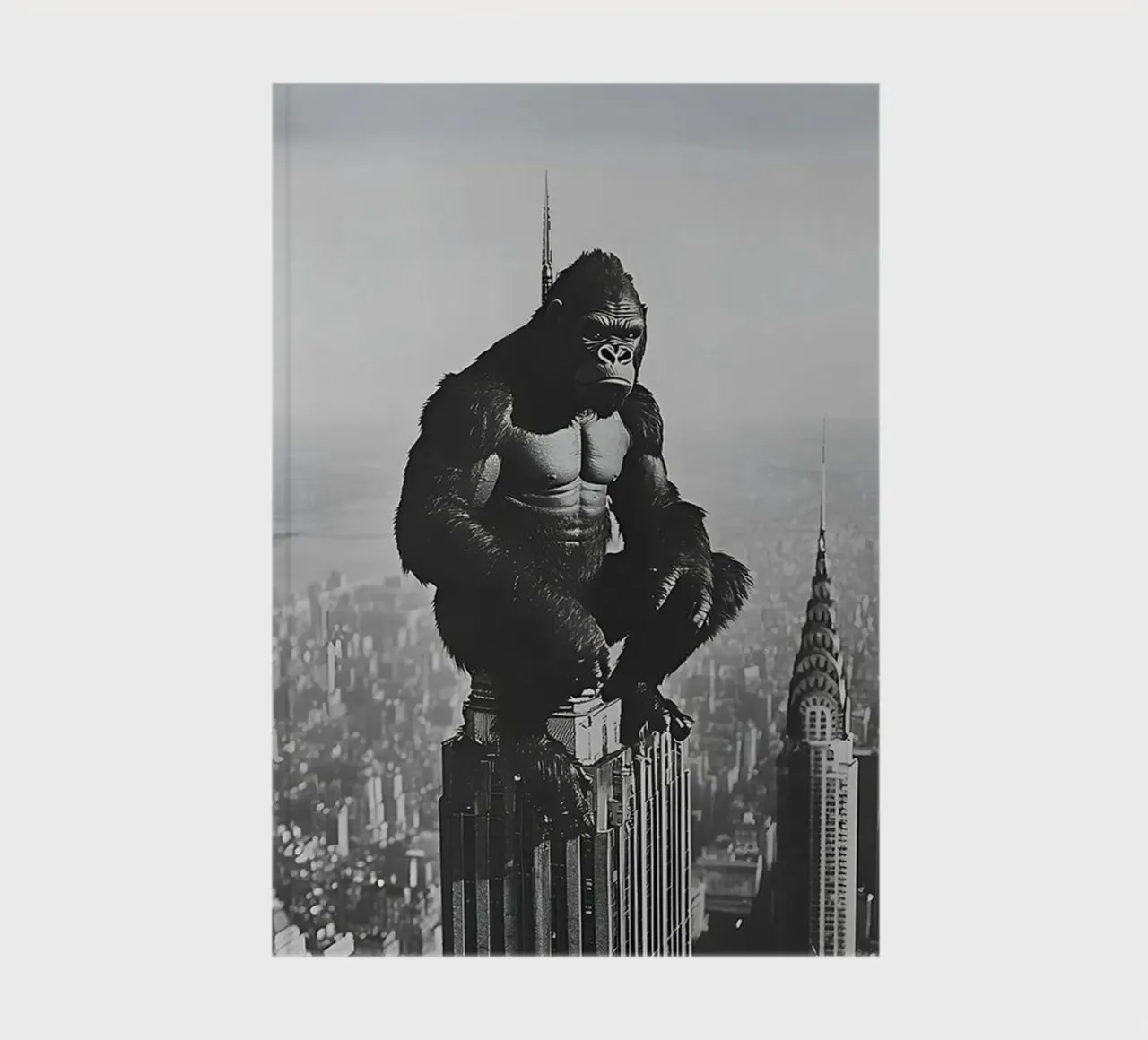 King kong in The Tower notebook by christal shop