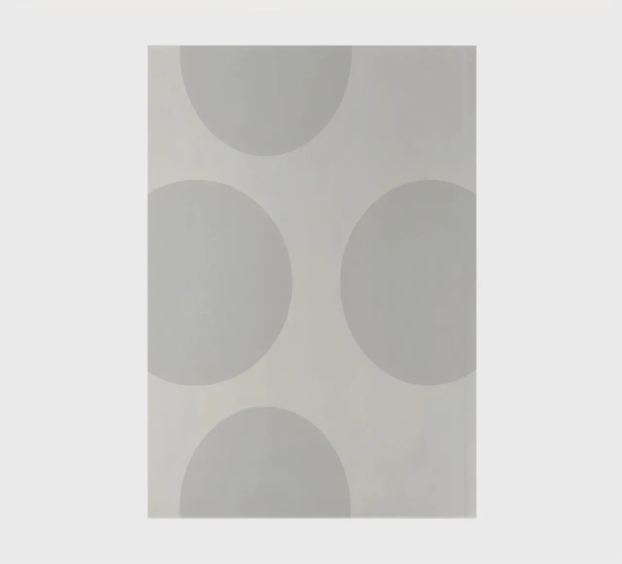 Subtle polka dot pattern on a light background notebook by DesignDoodle