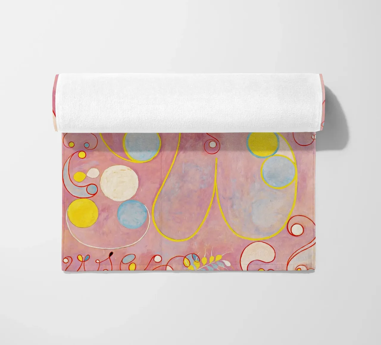 The Ten Largest, No. 8, Adulthood (1907) – Hilma af Klint beach towel by Venus Art