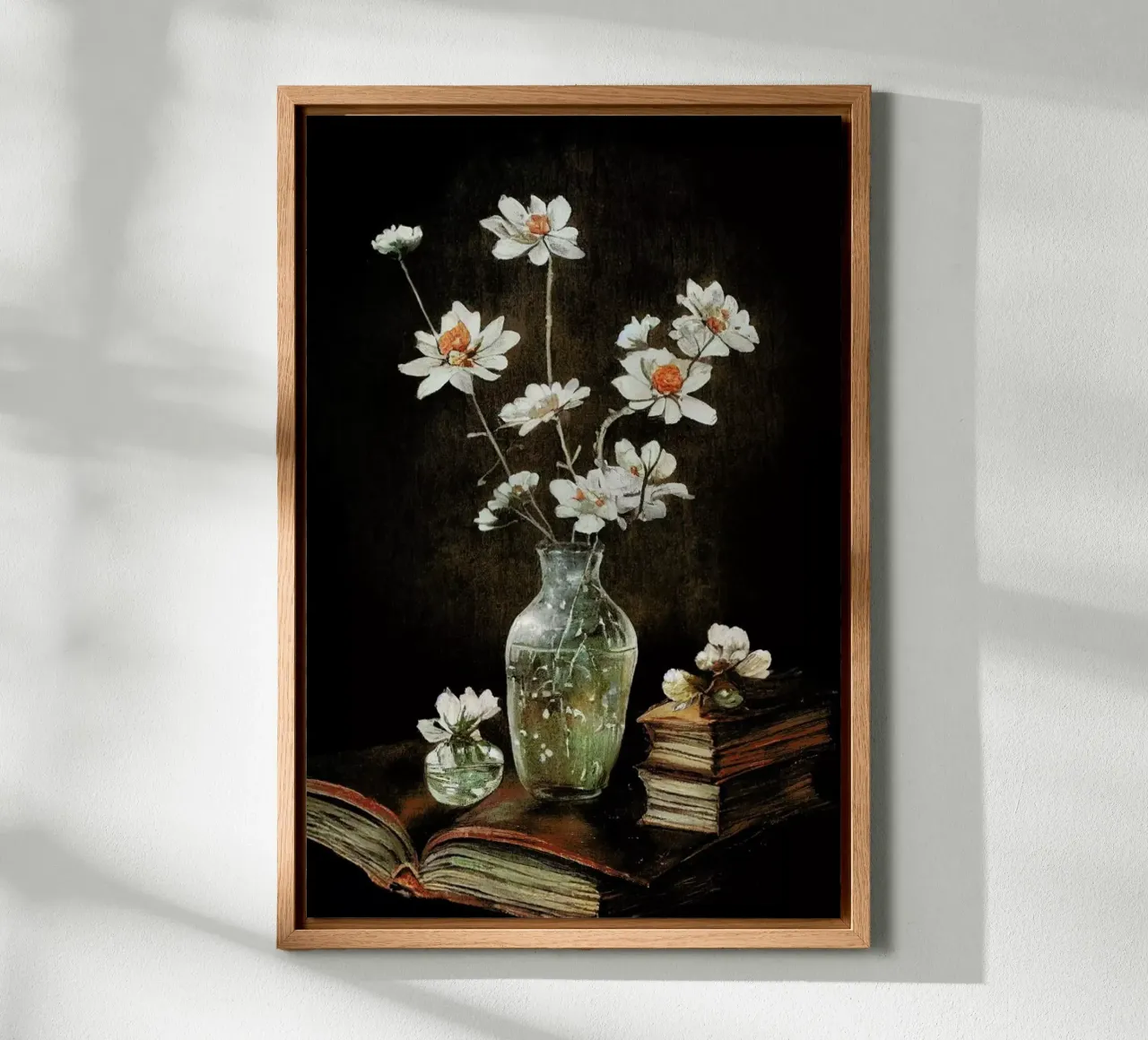 Stilllife With Books alluminio dibond da treechild