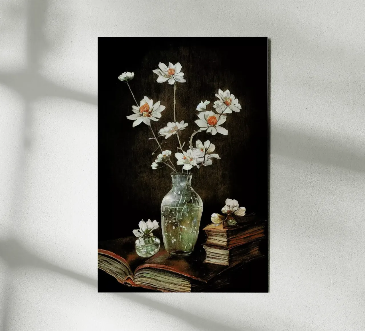 Stilllife With Books alluminio dibond da treechild