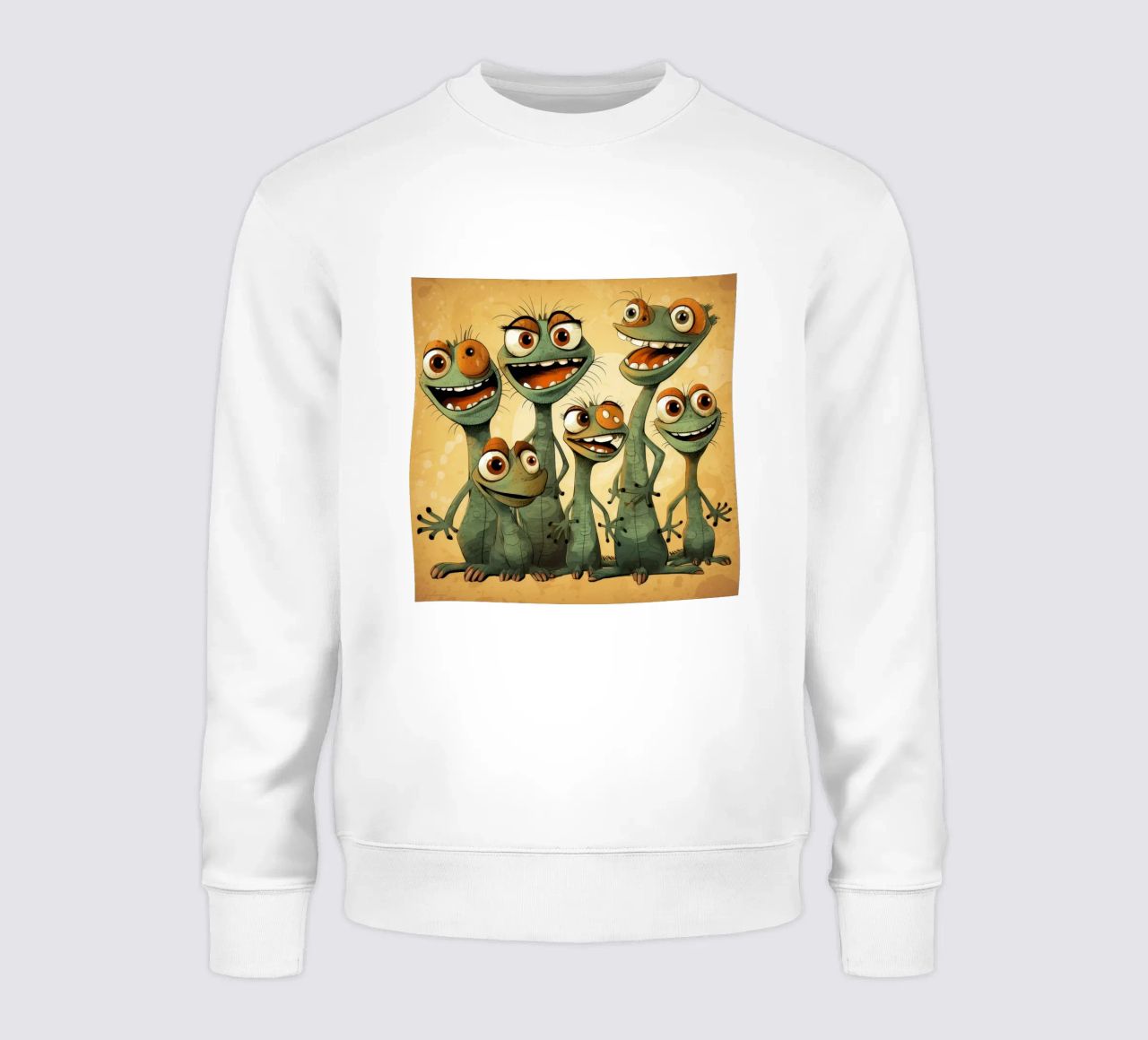 Retro Lizard Gang sudadera de Funny Animals