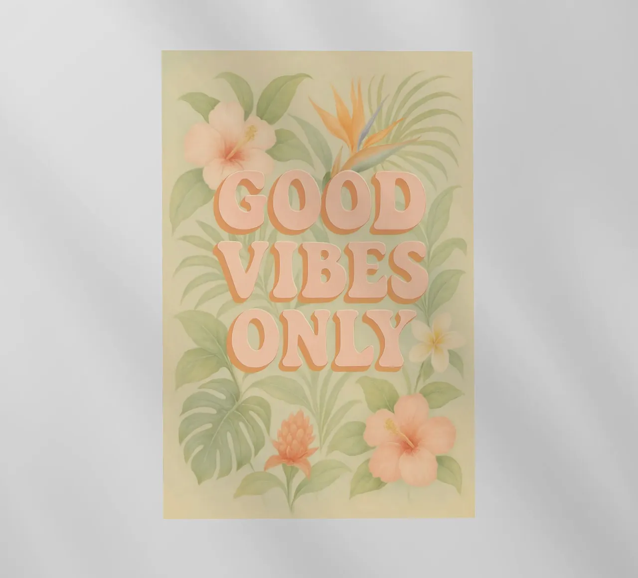 Good Vibes Only pellicola backlit da Attaboy Dsgn