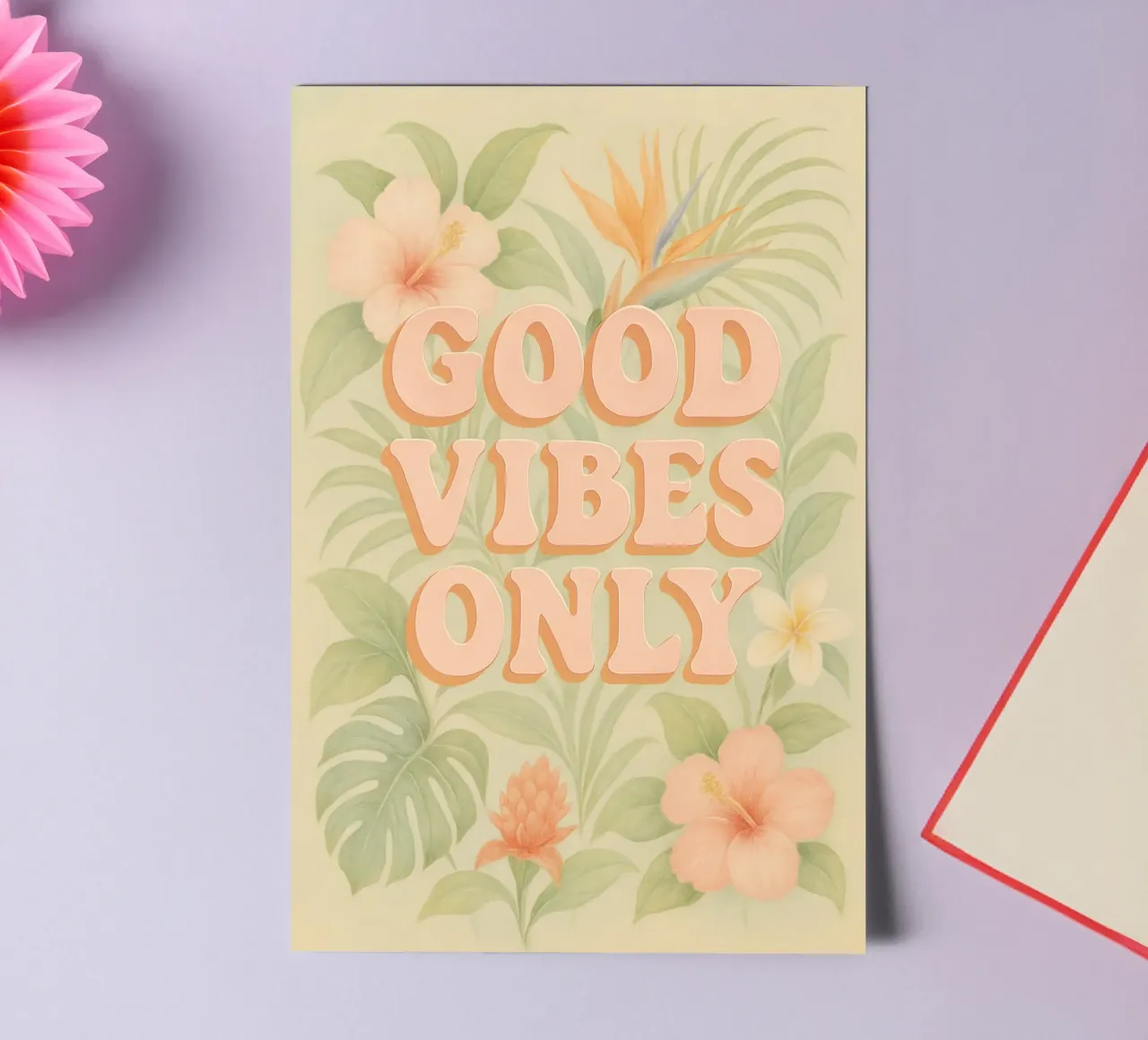 Good Vibes Only foglio adesivo da Attaboy Dsgn