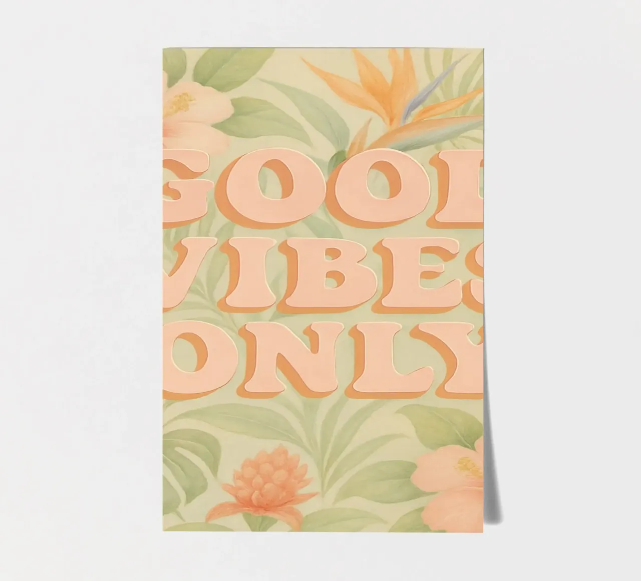 Good Vibes Only foglio adesivo da Attaboy Dsgn